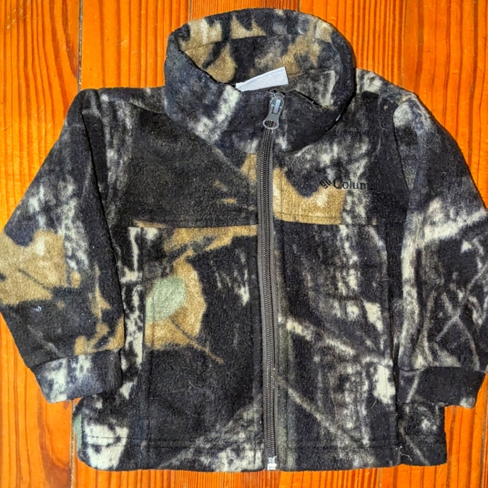 Colombia size 12m camo jacket